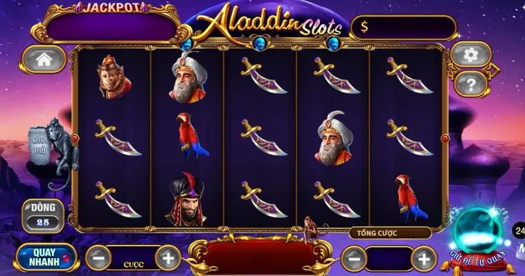Chinh Phục Siêu Phẩm Nổ Hũ Aladin Slots Tại 789Club Với Thưởng Lớn