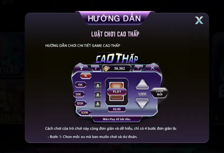 Khám Phá Sức Hút Từ Minigame Cao Thấp Tại 789Club Với Phần Thưởng Lớn