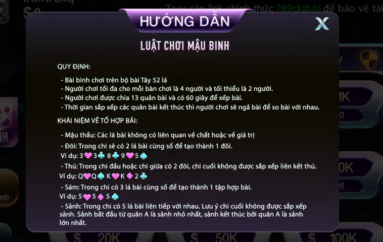 Khám Phá Siêu Phẩm Mậu Binh Tại 789Club Đẳng Cấp Nhất Hiện Nay