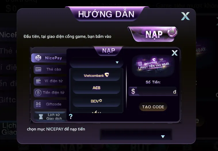 Bí Quyết Nạp Tiền 789Club Nhanh Chóng Giúp Người Chơi Tăng Vốn Chơi Game Tức Thì
