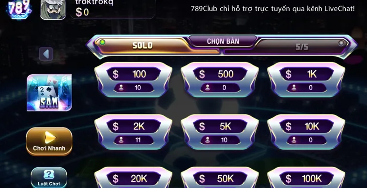 Chinh Phục Siêu Phẩm Sâm Tại 789Club Với Cơ Hội Thắng Lớn