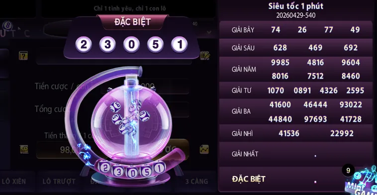 Chinh Phục Siêu Phẩm Lô Đề Siêu Tốc Tại 789Club Với Tỷ Lệ Thắng Lớn